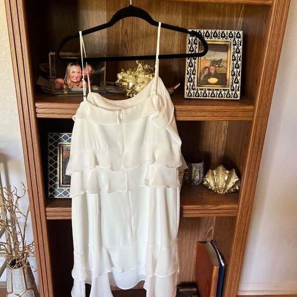 PARKER KRISTIE RUFFLE DRESS - Picture 3 of 5